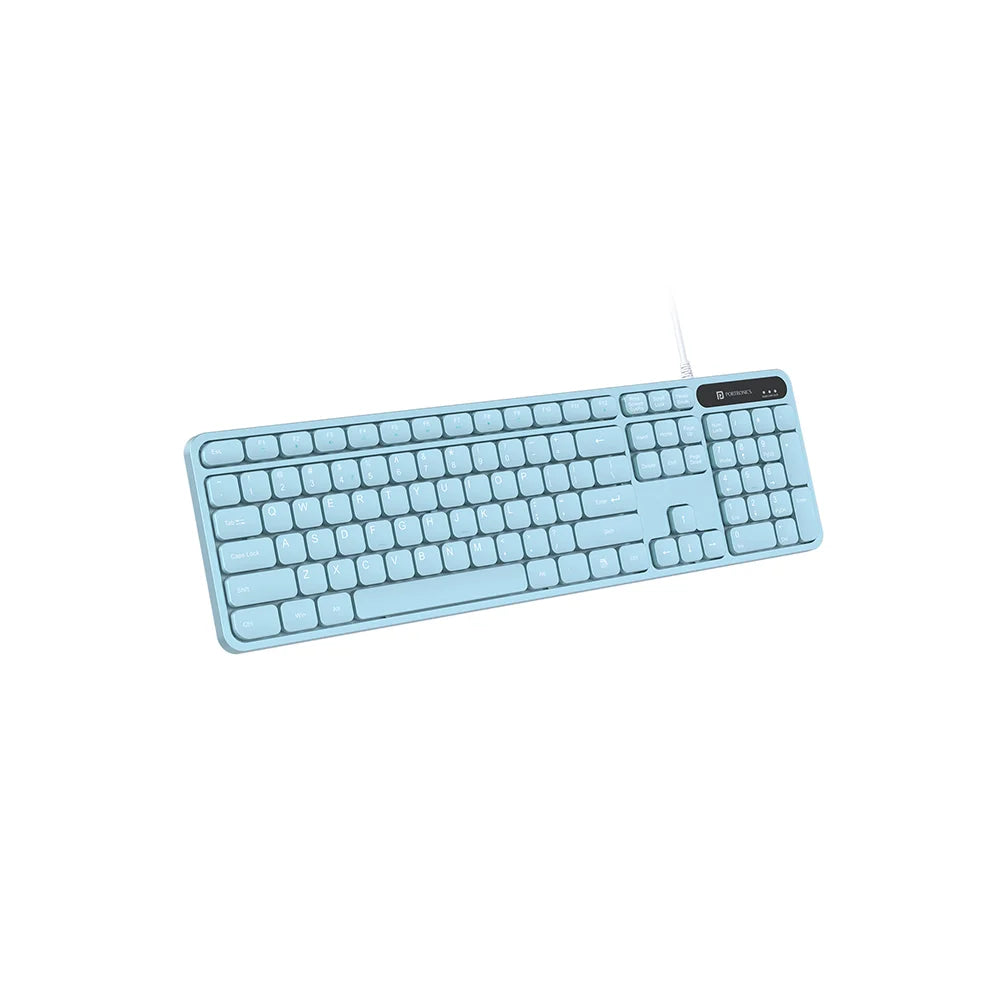 Colorful Slim Wired Keyboard